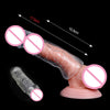 7cm Bigger Penis Enlargement Sleeve Extender Enhance Silicone Reusable Condom Erection Impotence Aid Sex Products for Man