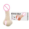 BAILE 2016 New Sex Products For Gay Men Sex Toy Bigger Men Dildo With Masturbation Hole Penis Sleeves Enlargement Male Anal Hole
