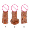 Realistic Penis Sleeve Extender Reuseable Increase Cock Enlargement Extension Delay Ejaculation Condom Sex Toys for Men