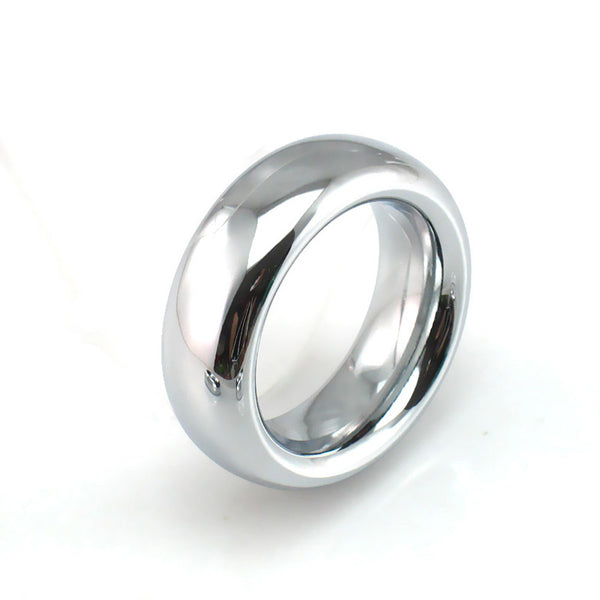 1PC Stainless Steel Penis Ring Metal Impotence Erection Aid Performance Enhancer Delay Ejaculation Sex Toys for Men 40/45/50mm