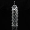 Crystal Skin Penis Extension Sleeve, Finger Condoms, Jelly Extender, Cock Ring, Slicone Condoms Enlargers, Adult Sex Toy for Men