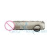 Sex Toy For Couple Men's TPE Flexible Penis Sleeve Cock Rings Reusable Condom Adult Sex Products Enlarger