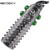 Zerosky Spike Condoms Penis Extensions Crystal Penis Sleeve Adults Sex Toys For Men