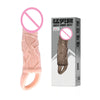 BAILE Sex Products For Men Reuseable Condom Penis Sleeves Realistic Dildo Penis Ring Extender Cock Ring Enlarger Sex Toys