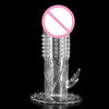 Silicone Male Penis Extension Extender Orgasm Cock Sleeve Girth Length Enhancer Sex Toys for Men