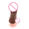 Ecstasy Extension Penis Enhancement , Soft Thick Silicone Wolftooth Penis Sleeve, Realistic Dildos for Male, Sexy Adult Toys