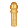 Sex Shop Toys Sex Products For Men Golden Color G-spot Stimulation Enhance Reusable Condoms Flexible Penis Sleeves Cock Rings