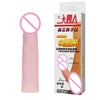 BAILE BI-026207 Sex Products Solid Head Penis Sleeves Male Reuseable Condoms Adult Sex Toys Penis Extender Men's Enlarger