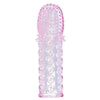 Sex Latex Cover Penis Sleeve Time Delay Crystal Large Particles Reusable Condoms Sleeve