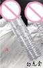 Zerosky Reuseable Crystal Condoms Penis Extender Ejaculation Delay Penis Enlargement Sleeves