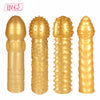 Free Shipping Penis Enlargement Penis Sleeve Penis Extender 4 Types optional Reusable Condoms penimaster Sex toys for men